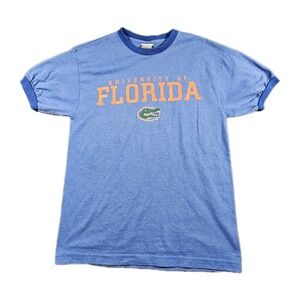 Vintage Foot Locker Florida Gators Womens Medium Blue Graphic T-Shirt